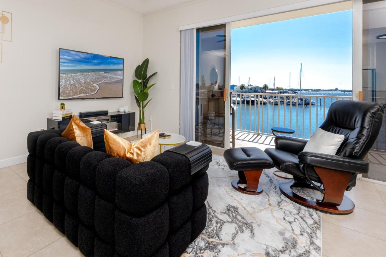 Elegant Waterfront Place For Two/Boca Ciega Resort Sint-Petersburg Buitenkant foto